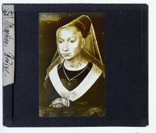 Memling, Porträt einer Dame (Sibylla Sambetha) (Brügge SJH 0000.SJ0174.I)