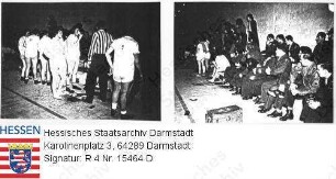 Darmstadt, 1947 Februar 23 / WACs Basketball-Turnier in Darmstadt