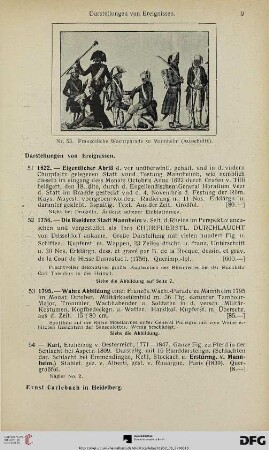 Darstellungen von Ereignissen (Nr. 51-68)