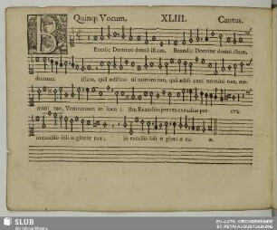 XLIII. Benedic Domine domum istam