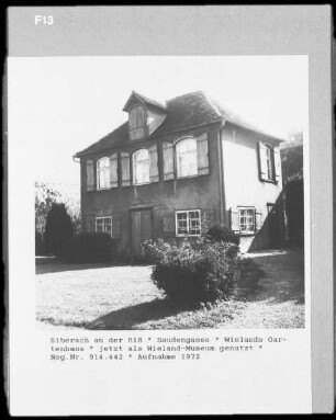 Wielands Gartenhaus