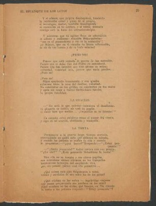 La oración