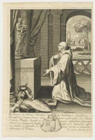 Bildnis des Joannes de Monte