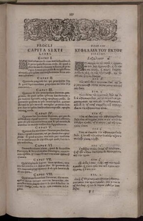 Capita Sexti Libri.