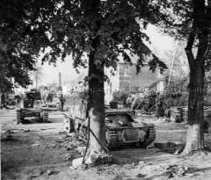 Rückzug der Engländer in Flandern