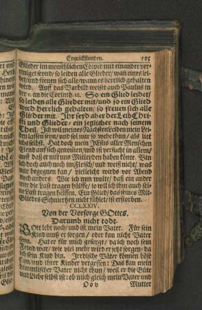 CCLXXIV. Von der Vorsorge GOttes. Darumb nicht todt.