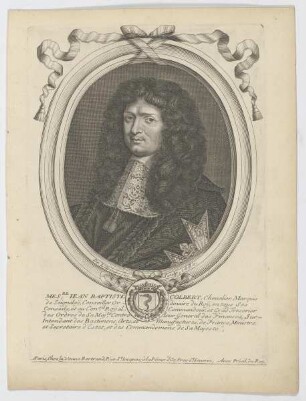 Bildnis des Iean Baptiste Colbert
