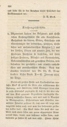 124-133 Kirchengeschichte