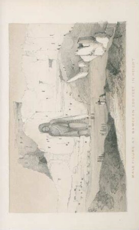 Male Figure At Bameean 200 Feet in Height