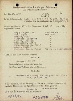 Zimmerer, Karl