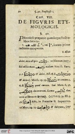 Cap. VIII: De figvris etymologicis