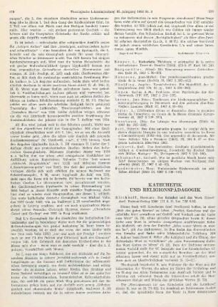 620-621 [Rezension] Kirchhoff, Hermann, Der Katechet und das Wort