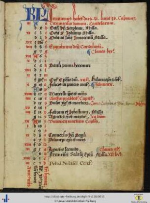 [5r - 10v] Kalendar.