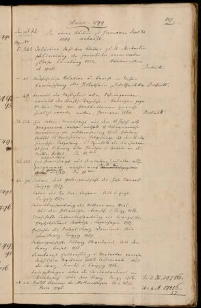 In einer Auction zu Hannover Sept. 30 1799 erkauft.