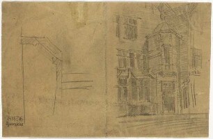 Wohnhaus in Antwerpen, Auslucht