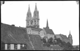 Meißen. Westtürme des Doms