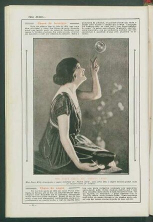 Miss Renée Kelly, em "French Leave"