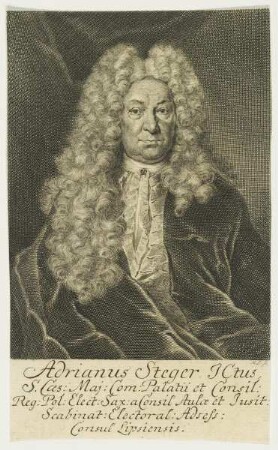 Bildnis des Adrianus Steger