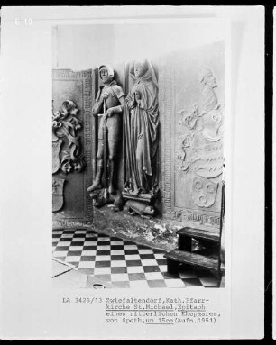 Epitaph eines ritterlichen Ehepaares (von Speth?)