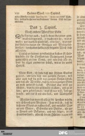 Das 3. Capitel. Noch andere Werck der Liebe.