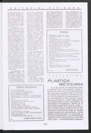 Plástica Mexicana : Proscritos