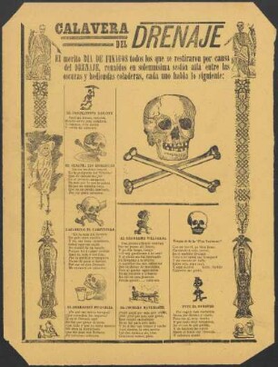Calavera de drenaje