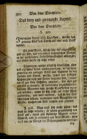 Das drey und zwanzigste Kapitel. - Das sieben und zwanzigste Kapitel.