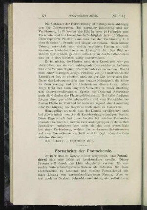 Fortschritte der Photochemie