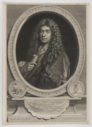 Bildnis des Iean-Baptiste Lvlly