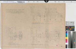 Haltepunkt Essen-Süd: Einbau eines Erfrischungsraumes: Glasabschlußwand in der ehemaligen Säulenhalle: Details, M. 1:1 Hge, Sknr.: 1, Fanr.: 13, Bunr.: 13