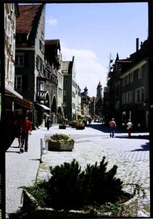 Lindau: Hauptstraße Richtung Osten