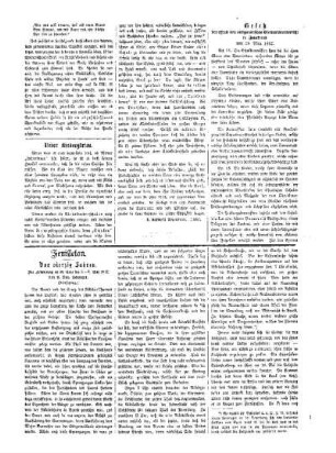 Feuilleton. Vor vierzig Jahren. Zur Erinnerung an die Frage des 5. - 8. Mai 1842