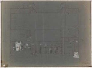 Stadttheater, Krefeld: Grundriss Bühnengeschoss 1:50