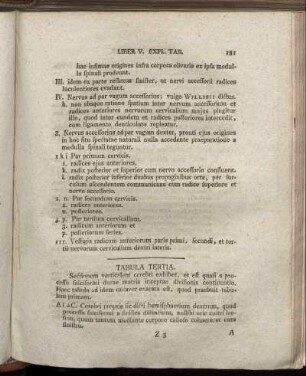 Tabula Tertia.