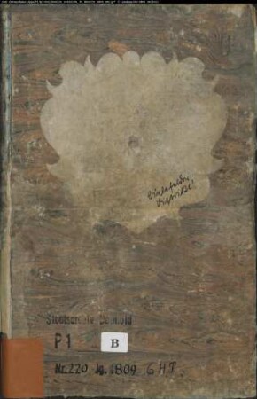 Zivilstandsregister der evangelisch-lutherischen Marien-Gemeinde Herford (Stift Berg), Kreis Herford (GHT 1809). (Gemeinde: Evangelisch-lutherische Marien-Gemeinde Herford (Stift Berg) )