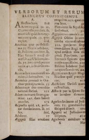 X1r-Y4v, Verborum Et Rerum Elenchus Copiosissimus