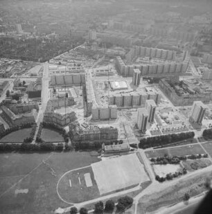 Thomas-Müntzer-Platz in Dresden-Johannstadt : Blickrichtung Südosten