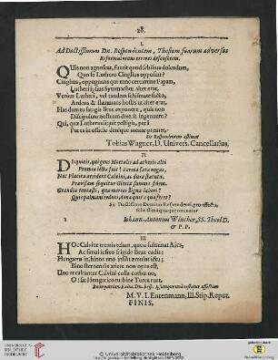 I. Ad Doctissimum […]