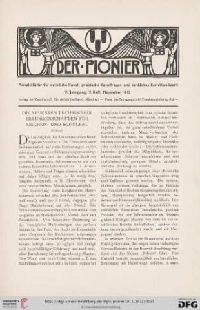 2. Heft, November 1912