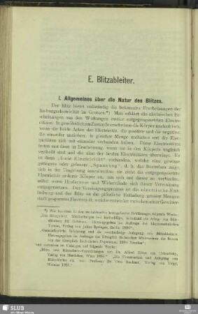 E. Blitzableiter
