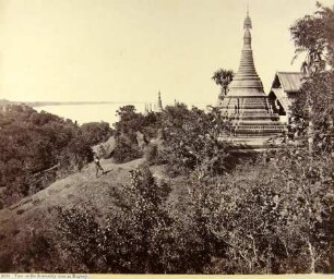 View on the Irrawaddy River at Magway.