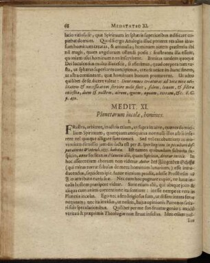 Meditatio XI.