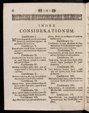 6-14, Index Considerationum