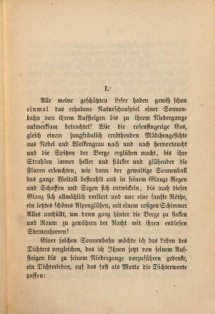 Nikolaus Lenau : Sein Leben und Dichten
