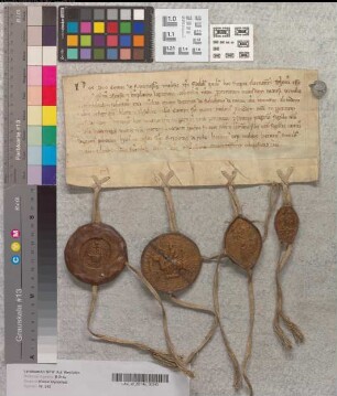 Graf Otto von Ravensberg eignet dem Kloster Marienfeld die von Werence von Bekehem erstandene Hufe zu Ketelinchusen. Zeugen: Rembert von Rubo, Heinrich Top, Ritter, Heinrich Stenhus.