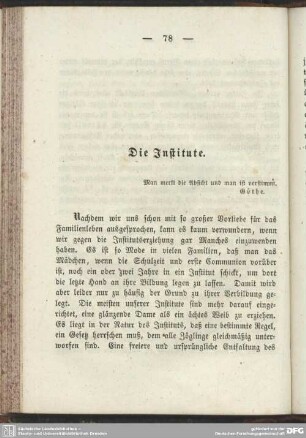Die Institute