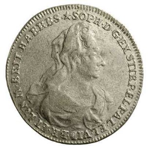 Münze, 1/2 Sterbetaler, 1714
