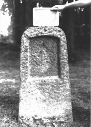 Grabstein 292 Texttafel fehlt: Grabstein 292