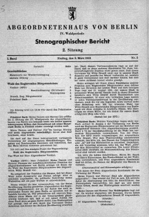 Nr. 2 (2), 8. März 1963