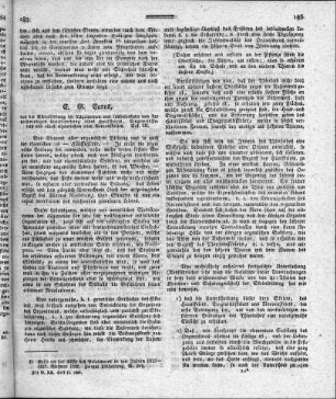 C.G.Carus, von der Skeletbildung im Allgemeinen und insbesondere von der nothwendigen Unterscheidung eines Hautskelts, Eingeweidskelets und eines eigentlichen oder Nervenskelets.